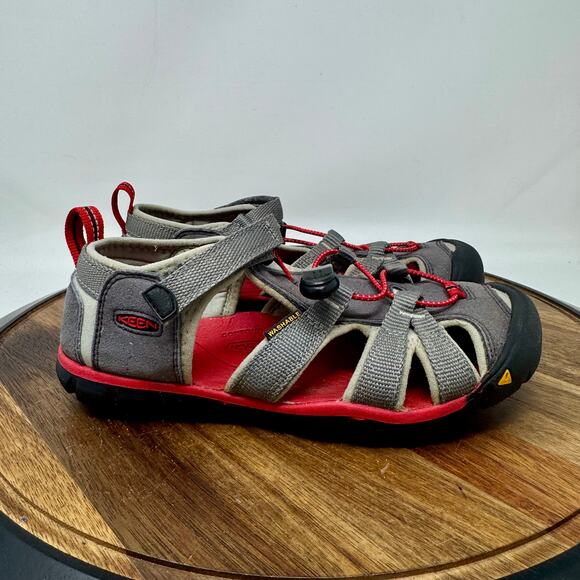 Keen Children's Kid's Seacamp ll Sandals Size 4 - Picture 1 of 8